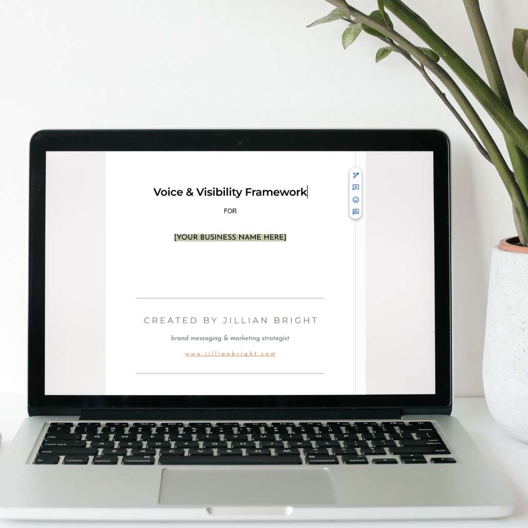 messaging & storytelling framework